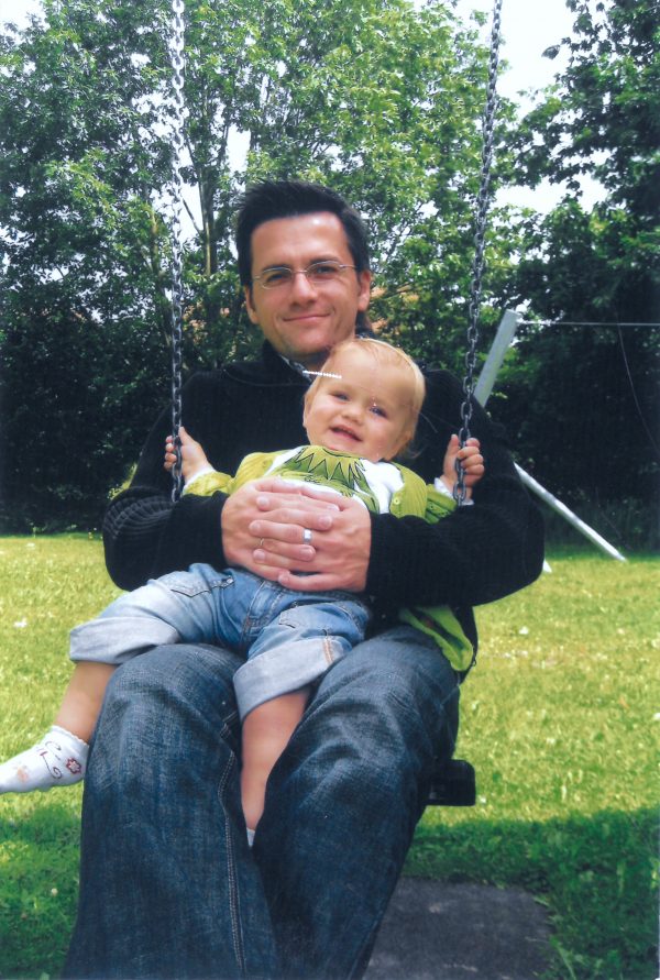 Thomas Kutschaty mit seiner Tochter Anna